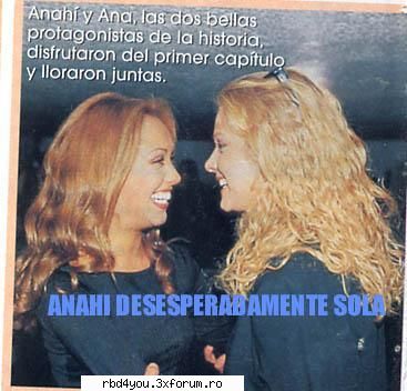 anna layevska ana y  anahi