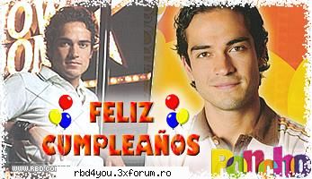 *_*happy b-day astazi poncho ani..happy b-day hermosito! Andra:)