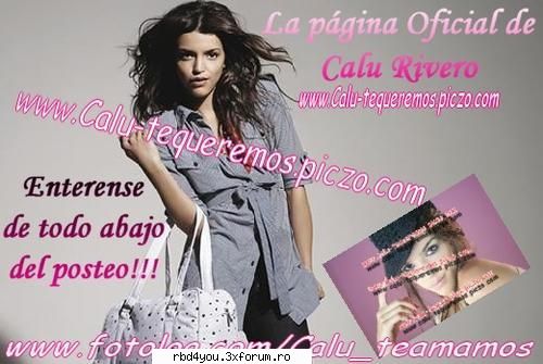 Calu Rivero - dul_my_idolo - AcToRi SI AcTriTzE