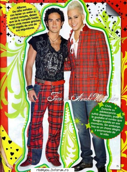 Chris y Poncho - anahi_rebelde - traume