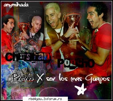 Chris y Poncho - anahi_rebelde - traume