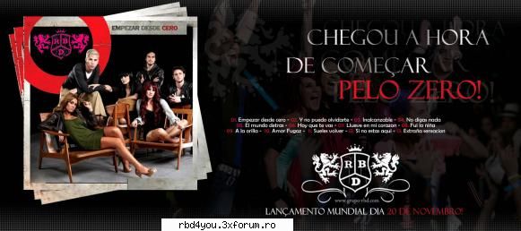 Empezar desde cero - Admina - RBD y R3B3LD3