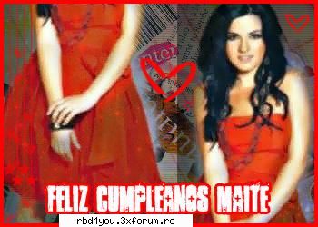 ◄Feliz cumple princessa!!!!�� - dul_my_idolo - Maite