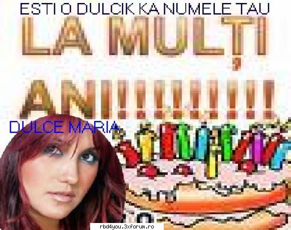 ..::HaPPy b-dAy,pRnTzEsItA::... - mai sunt 4 zile pana la ziua de nastere a lui - Dulce