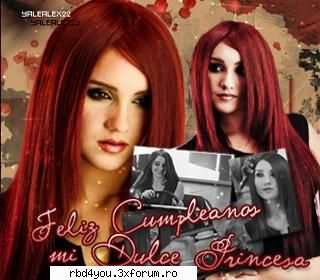 ..::HaPPy b-dAy,pRnTzEsItA::... - hilary_vondy - Dulce