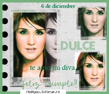 ..::HaPPy b-dAy,pRnTzEsItA::... - dul_my_idolo - Dulce