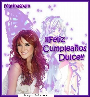 ..::HaPPy b-dAy,pRnTzEsItA::... - anahi_rebelde - Dulce