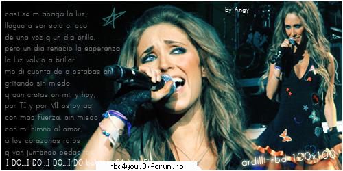...................:POZE:............... - am o intrebare cum fac sa-mi pun un banner la - Anahi