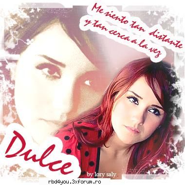 ............:::::::::::::POZE::::::::::::................. - anahi_rebelde - Dulce