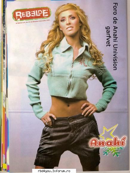 ...................:POZE:............... - anahi_rebelde - Anahi