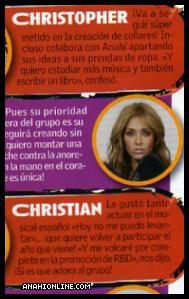 ...................:POZE:............... - anahi_rebelde - Anahi