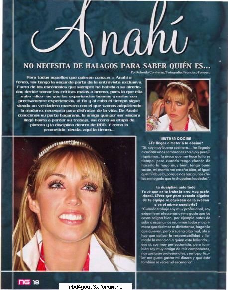 ...................:POZE:............... - anahi_rebelde - Anahi
