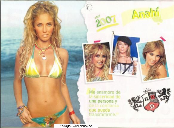 ...................:POZE:............... - anahi_rebelde - Anahi
