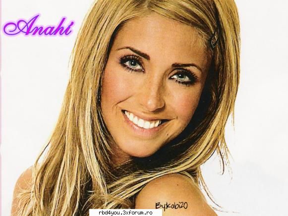 ...................:POZE:............... - anahi_rebelde - Anahi