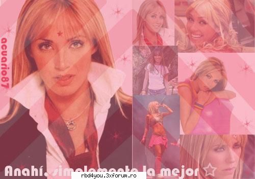 ...................:POZE:............... - anahi_rebelde - Anahi