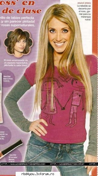 ...................:POZE:............... - anahi_rebelde - Anahi