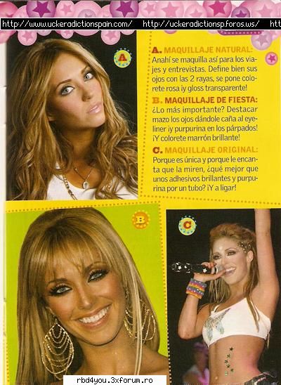 ...................:POZE:............... - anahi_rebelde - Anahi