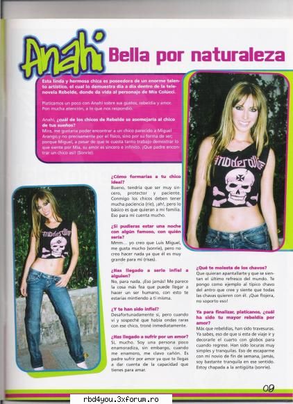 ...................:POZE:............... - anahi_rebelde - Anahi