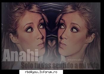 ...................:POZE:............... - anahi_rebelde - Anahi