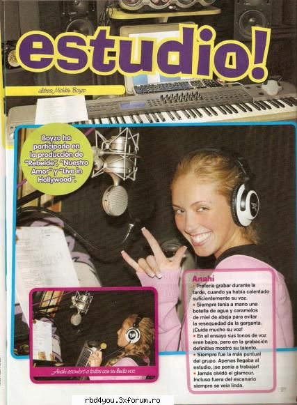 ...................:POZE:............... - anahi_rebelde - Anahi