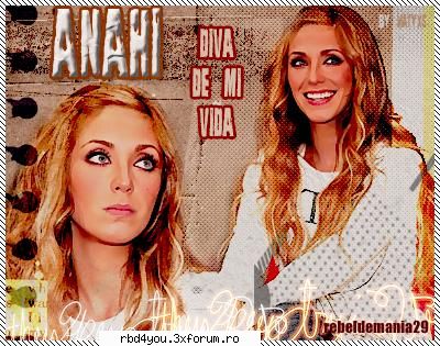 ...................:POZE:............... - anahi_rebelde - Anahi