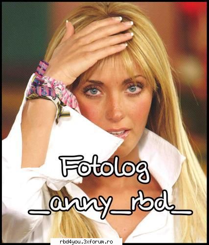...................:POZE:............... - anahi_rebelde - Anahi