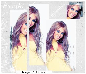 ...................:POZE:............... - anahi_rebelde - Anahi