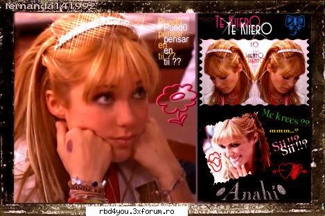 ...................:POZE:............... - anahi_rebelde - Anahi