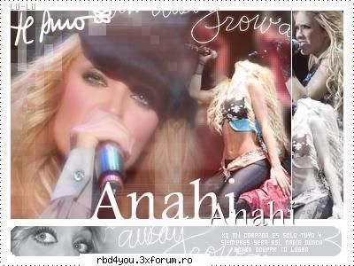 ...................:POZE:............... - anahi_rebelde - Anahi