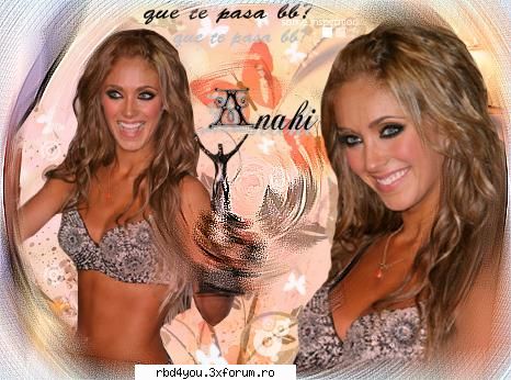 ...................:POZE:............... - anahi_rebelde - Anahi
