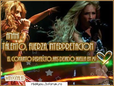 ...................:POZE:............... - anahi_rebelde - Anahi