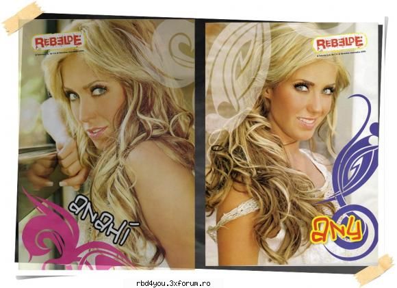 ...................:POZE:............... - anahi_rebelde - Anahi