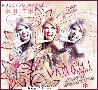 ...................:POZE:............... - anahi_rebelde - Anahi