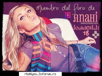 ...................:POZE:............... - anahi_rebelde - Anahi