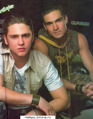 Poncho y Ucker - anahi_rebelde - traume