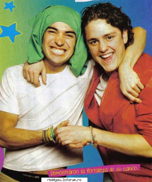 Poncho y Ucker - anahi_rebelde - traume