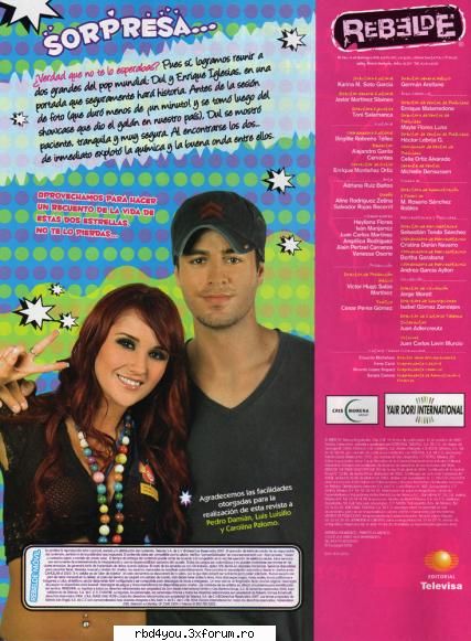 articole... - hilary_vondy - RBD y R3B3LD3