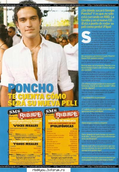 articole... - chica_PINKcover - RBD y R3B3LD3