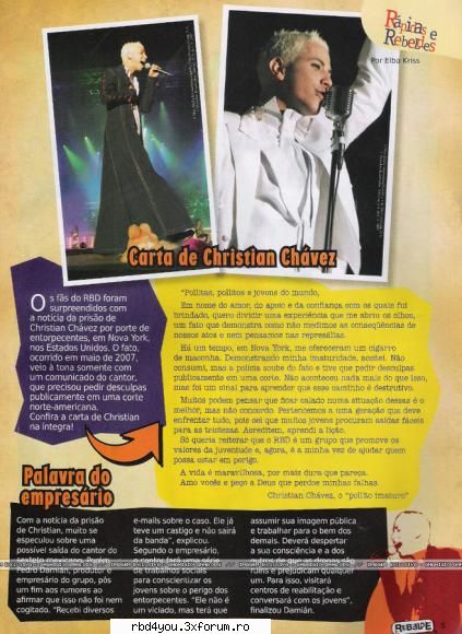 articole... - anahi_rebelde - RBD y R3B3LD3