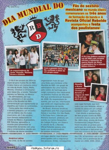 articole... - anahi_rebelde - RBD y R3B3LD3