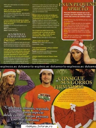 articole... - anahi_rebelde - RBD y R3B3LD3