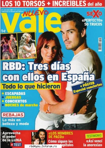 articole... - dul_my_idolo - RBD y R3B3LD3