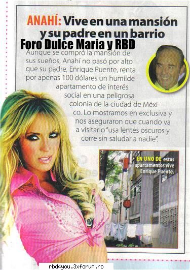 articole... - anahi_rebelde - RBD y R3B3LD3