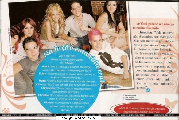 articole... - anahi_rebelde - RBD y R3B3LD3
