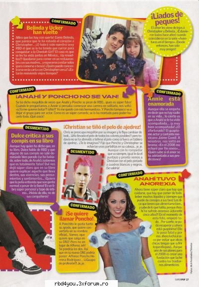articole... - anahi_rebelde - RBD y R3B3LD3