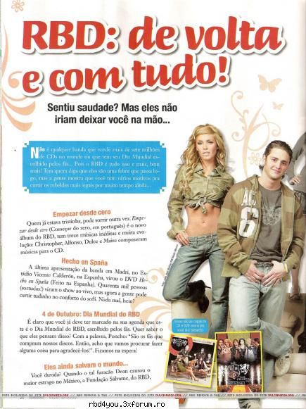 articole... - elly_yummy_rbd - RBD y R3B3LD3