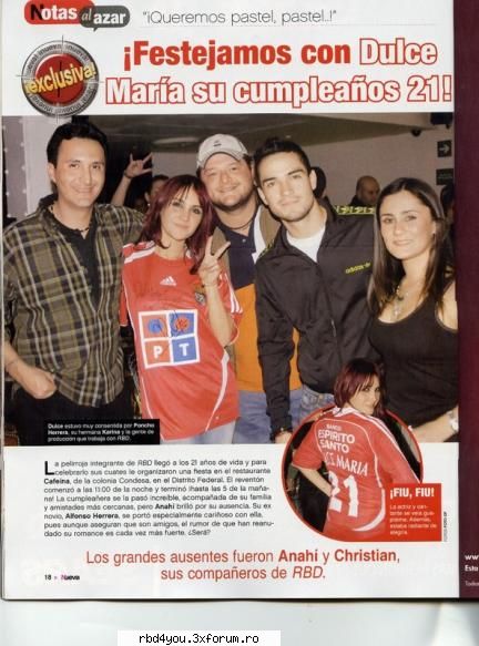 articole... - dul_my_idolo - RBD y R3B3LD3