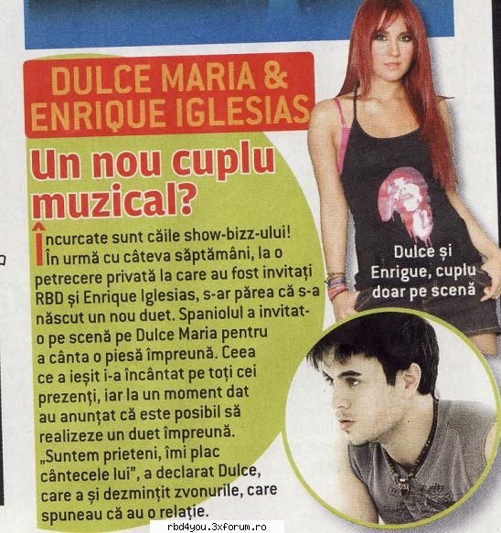 articole... - dul_my_idolo - RBD y R3B3LD3
