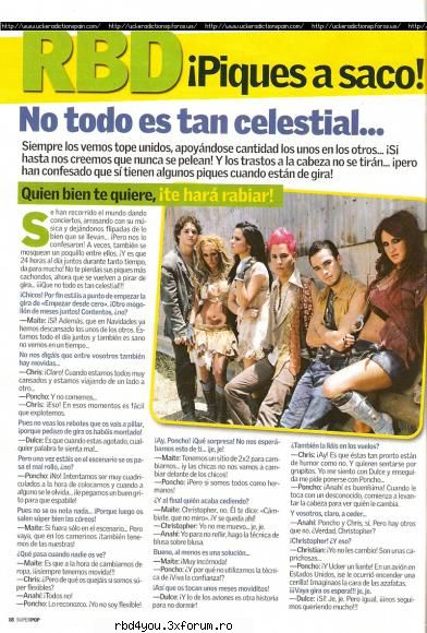 articole... - anahi_rebelde - RBD y R3B3LD3