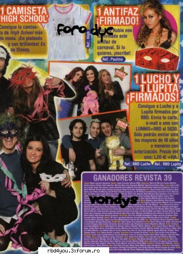 articole... - anahi_rebelde - RBD y R3B3LD3